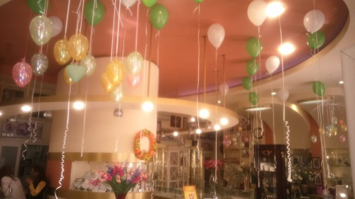 гелиевые шары купить в Херсоне, оформление офиса гелиевыми шарами,